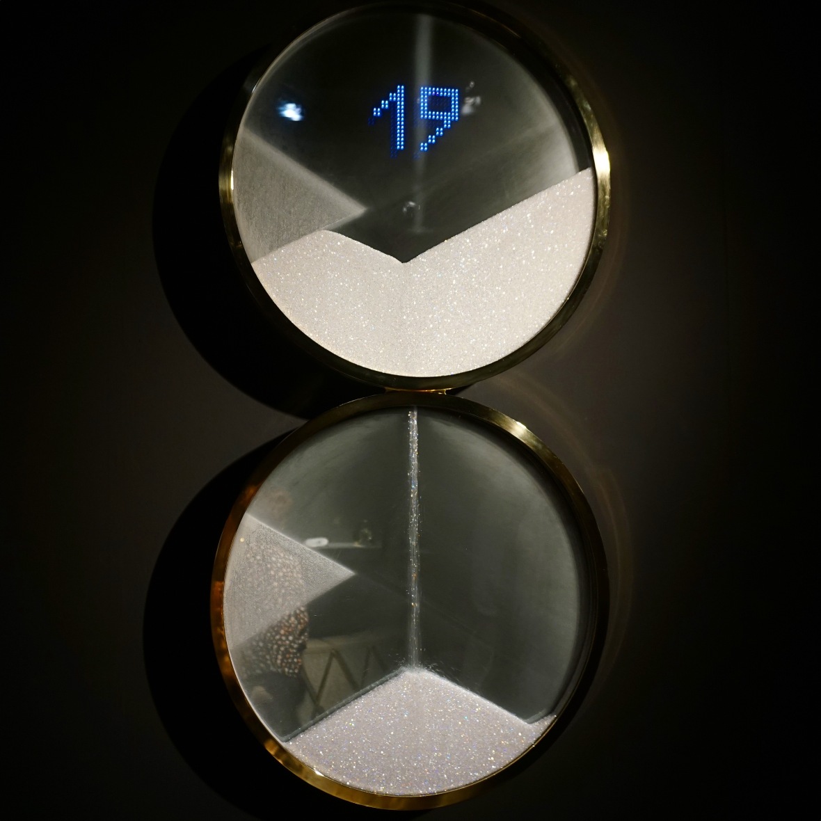 A timepiece by Swarovski Designers of the Future Award 2015 winners Studio Swine, featuring 
