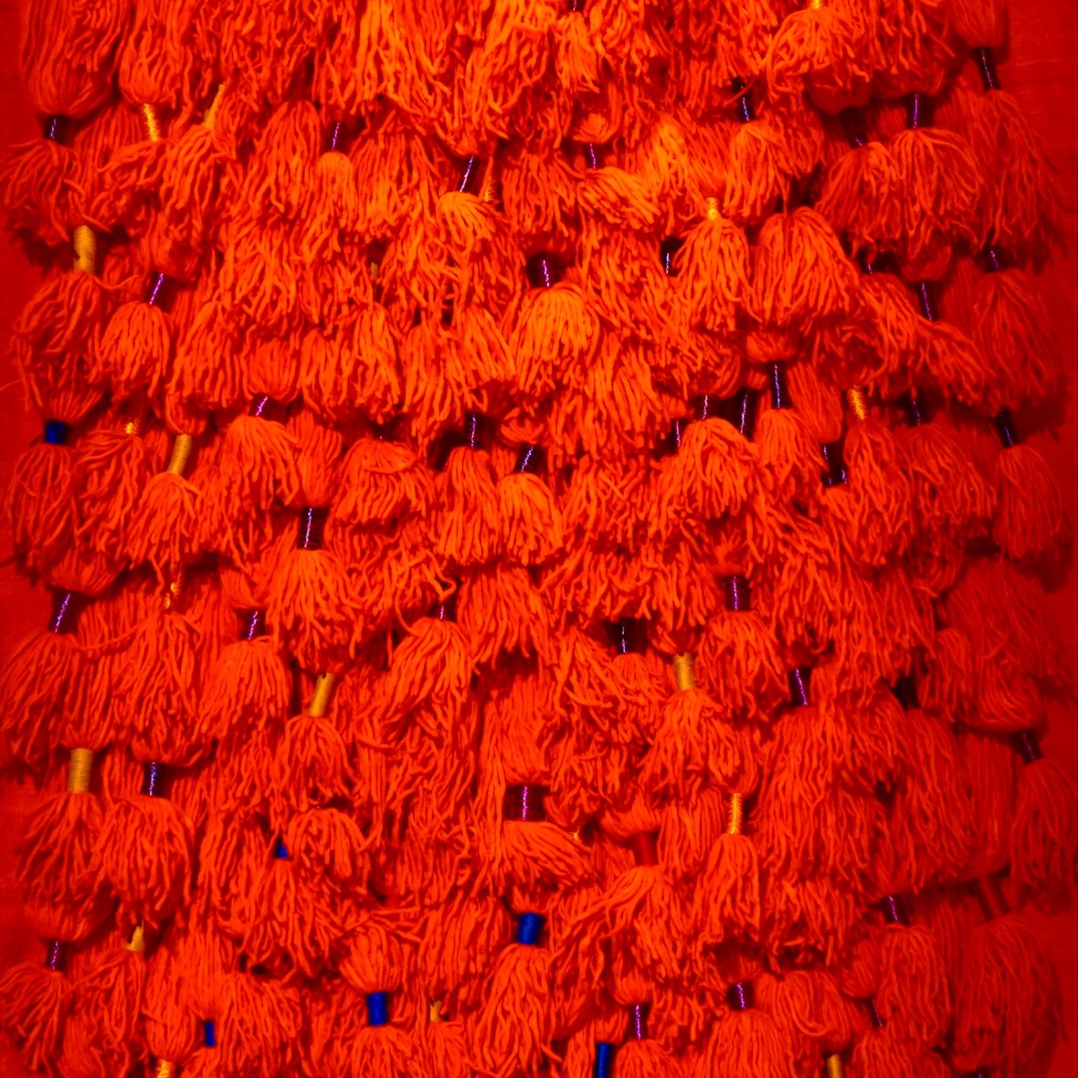 Detail from one of Sheila Hicks' 